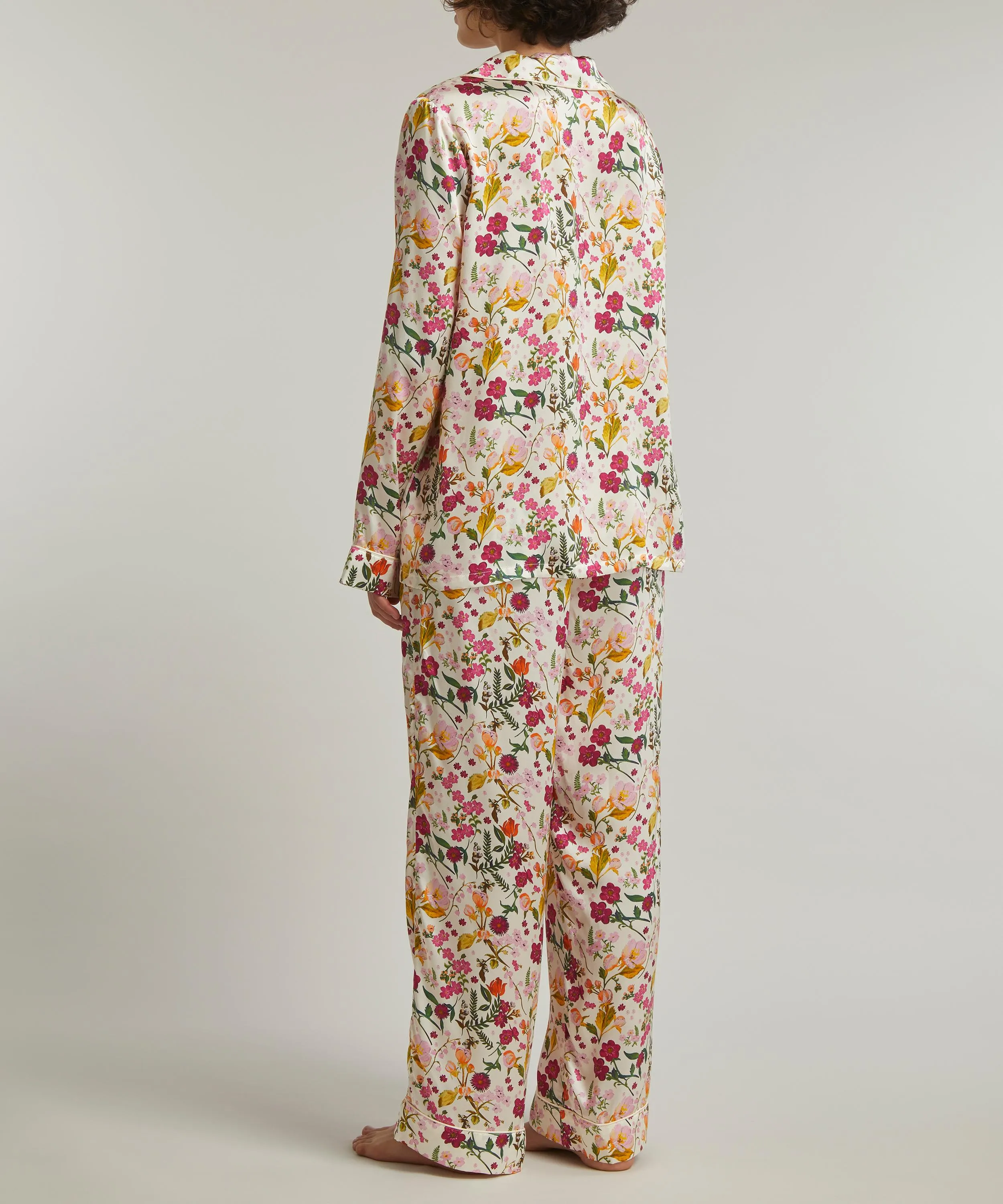 Heidi Silk-Satin Pyjama Set