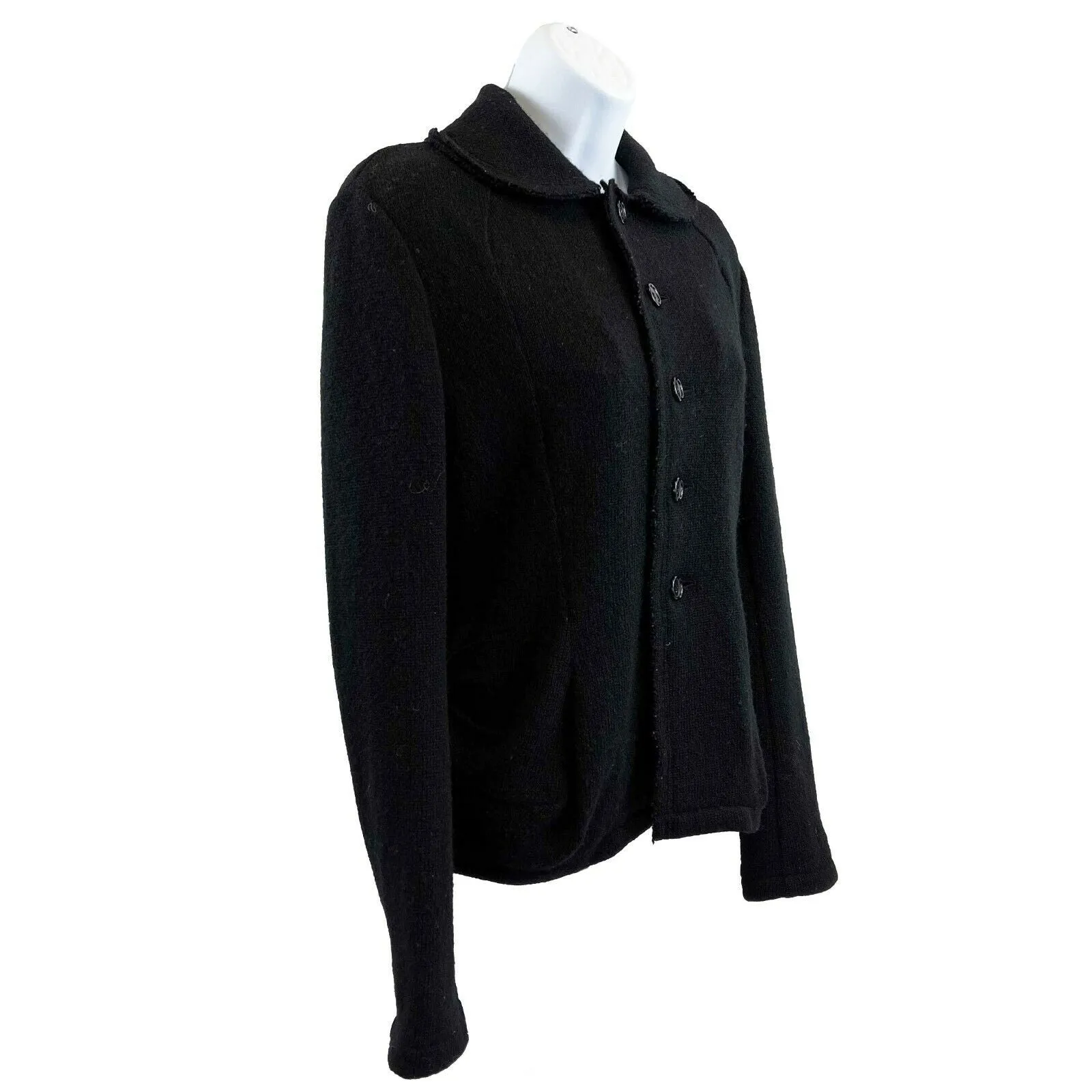 Junya Watanabe COMME des GARCONS Cardigan Coat Pocket Black 05 Runway S Small