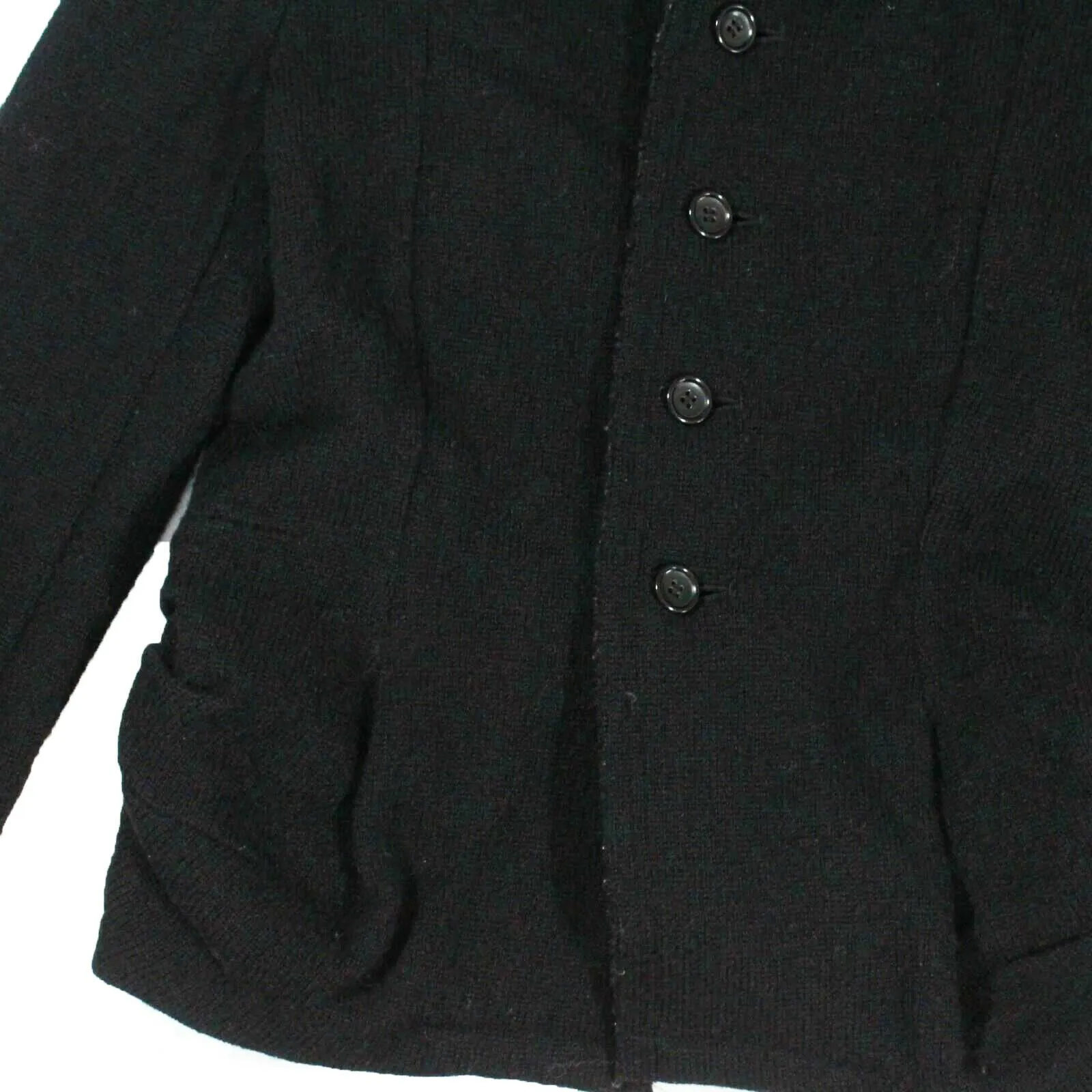 Junya Watanabe COMME des GARCONS Cardigan Coat Pocket Black 05 Runway S Small