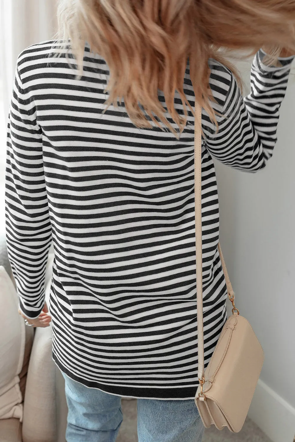 KaleaBoutique Long Sleeve Button up Tunic Cardigan