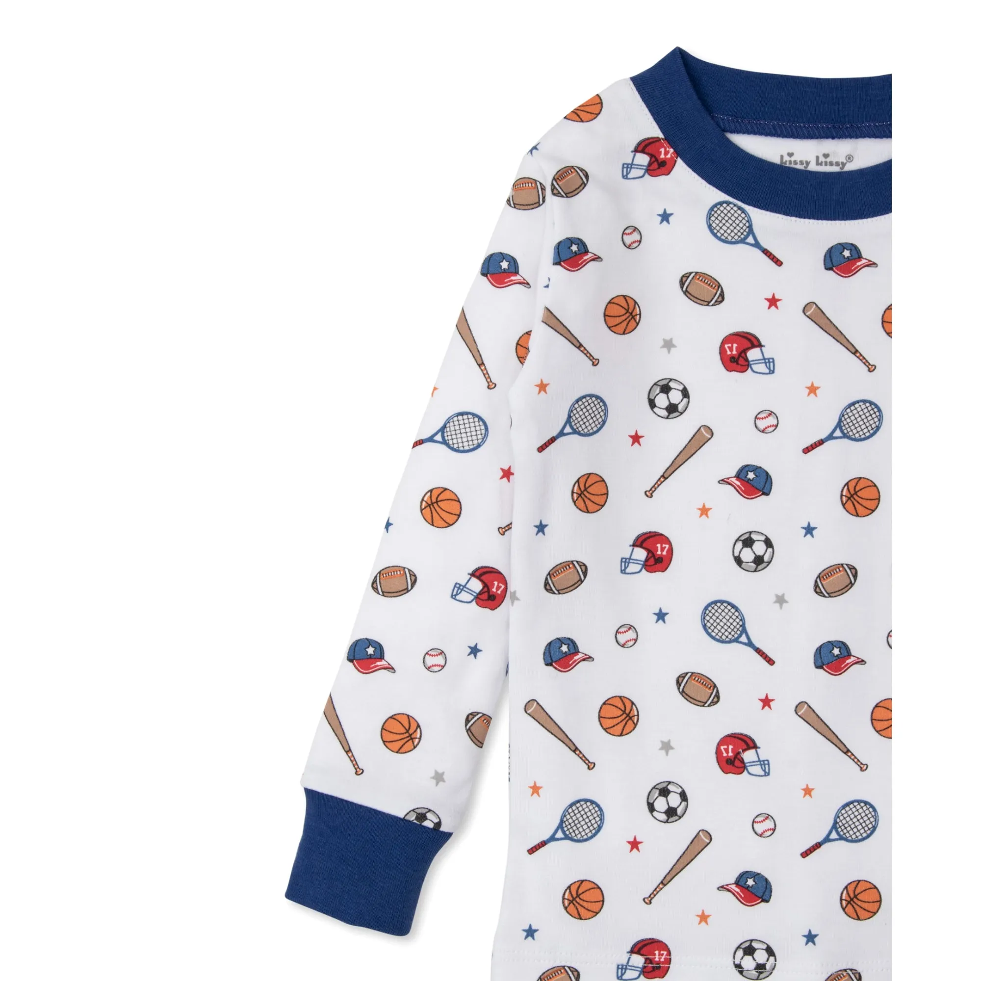 Kissy Kissy Kids Boy's White Pyjama Set