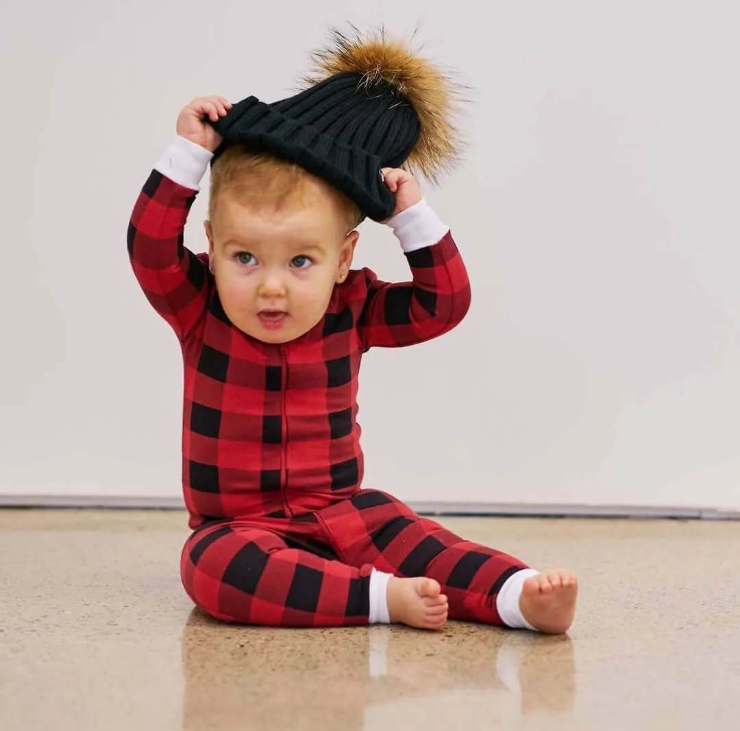 Lola & Taylor - Lola & Taylor - Country Moose Infant Romper
