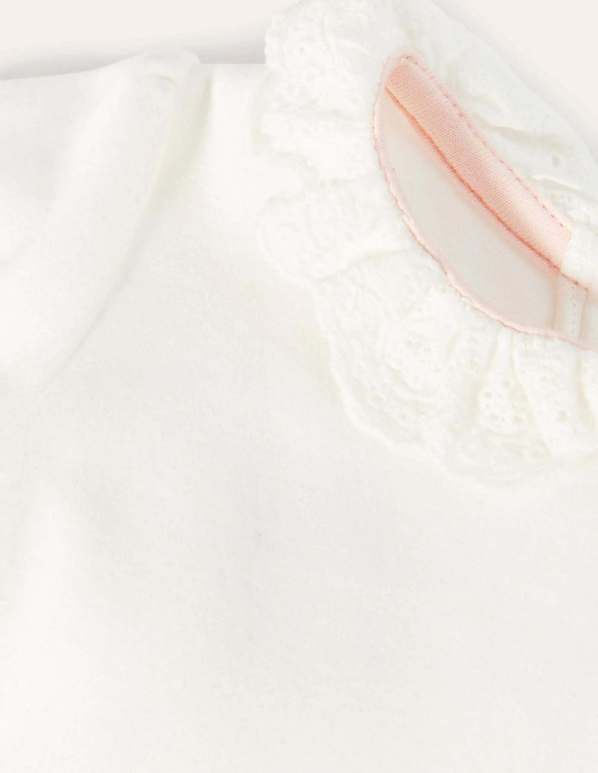 Long-Sleeved Collared Body-Ivory