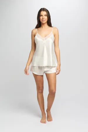 Love & Lustre Silk Camisole & Short Set