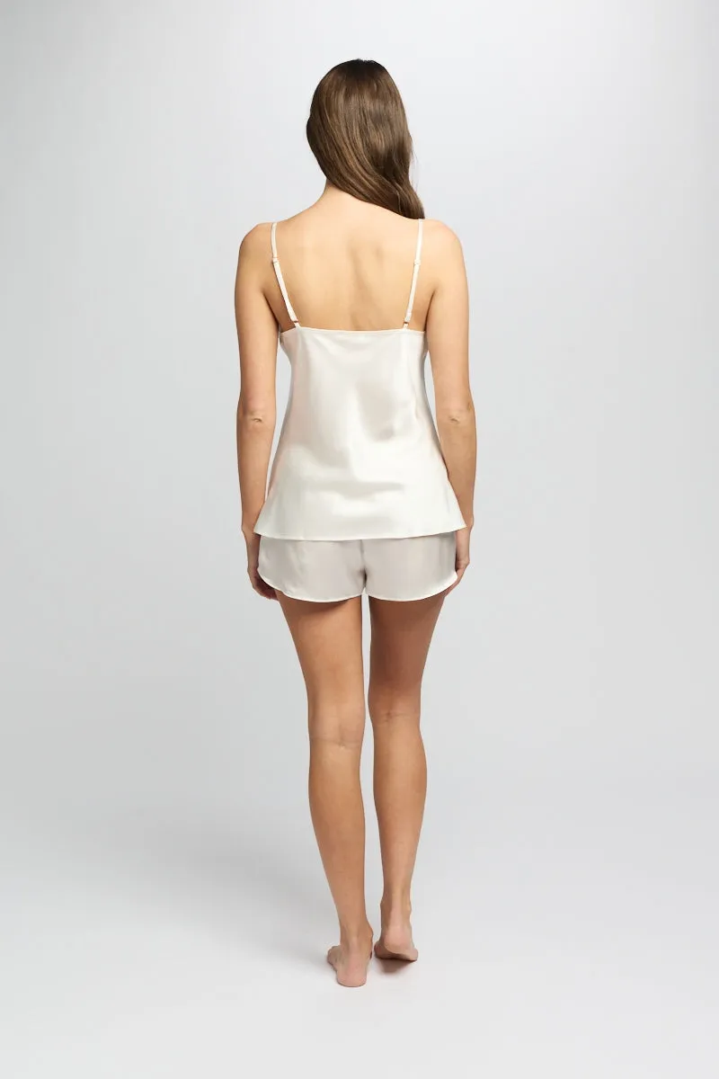 Love & Lustre Silk Camisole & Short Set