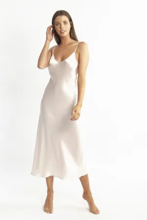 Love & Lustre Silk Chemise 3/4 Length