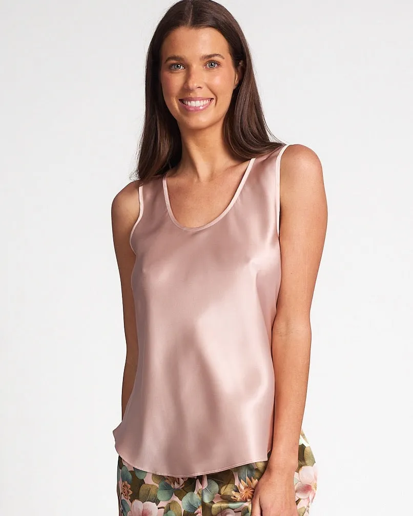 Love&Lustre - Mono Silk Camisole - Dusk Pink