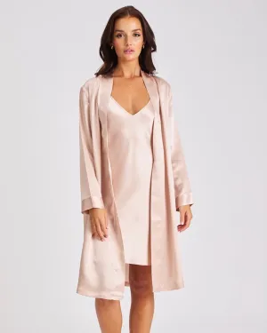 Love&Lustre - Silk Robe - Dusk Pink
