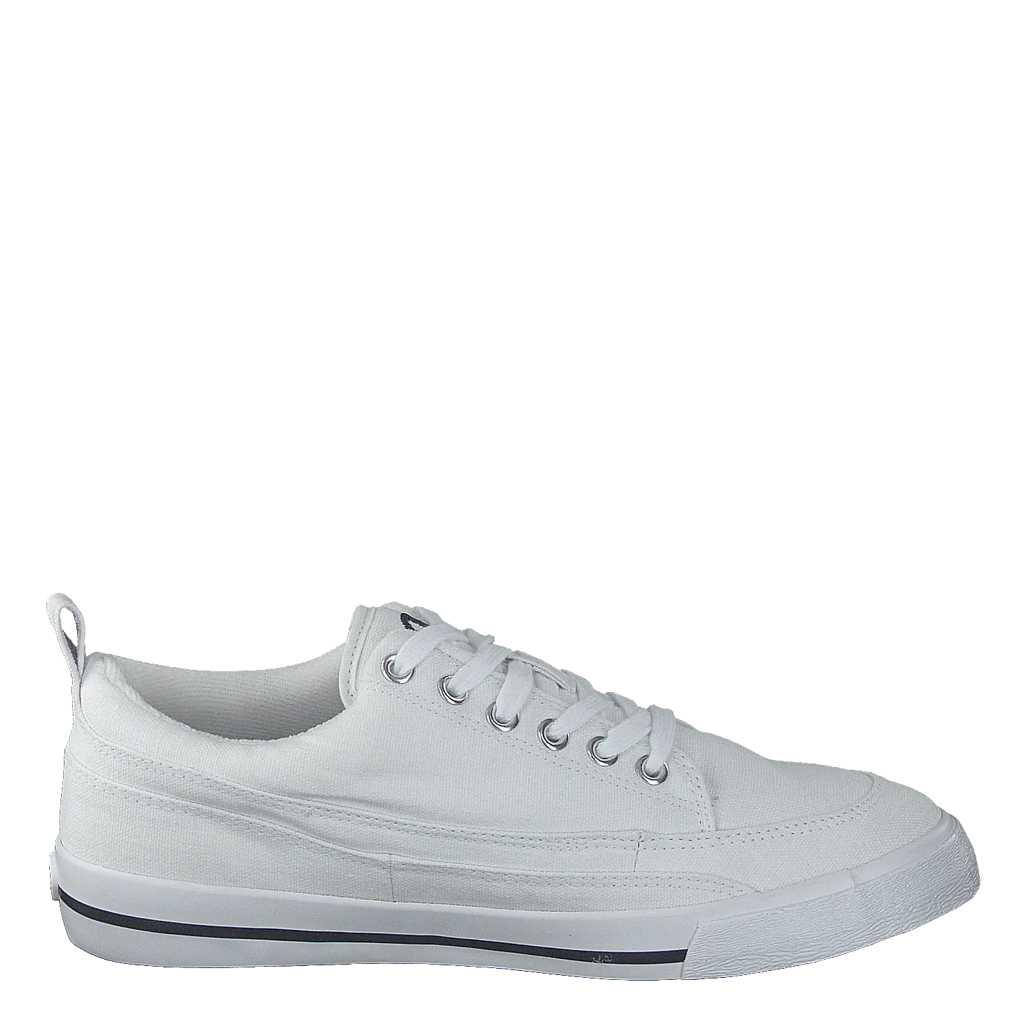 Low Cut Shoe Smu Crew White