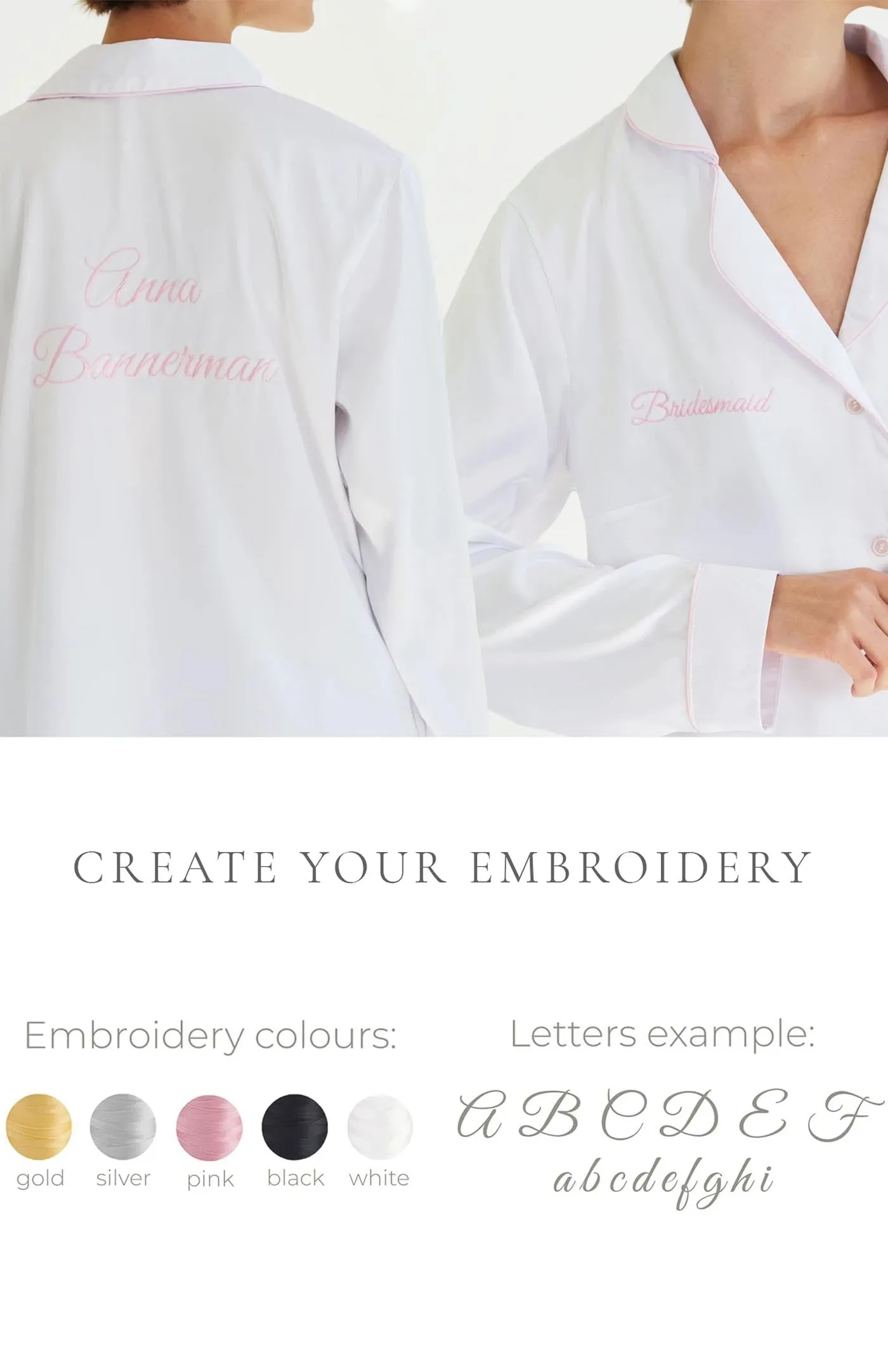 Lunar Blue | Luxury Satin Bridal Sleepwear
