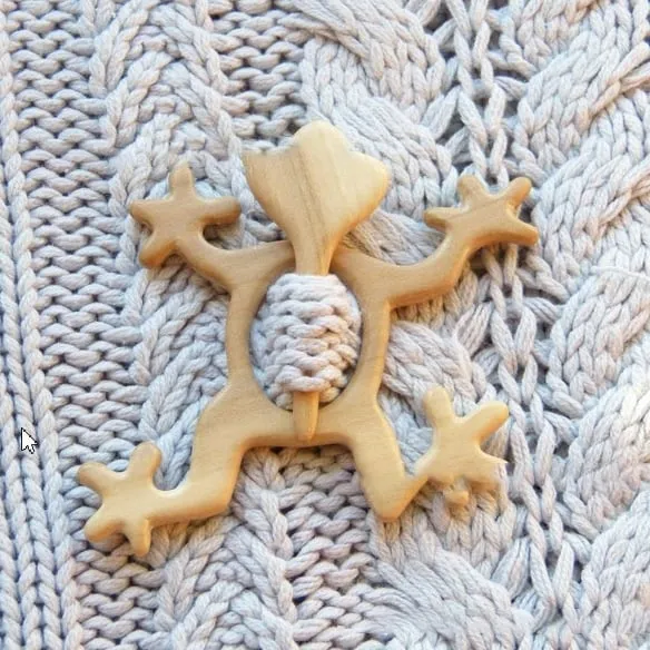 lusailstore - wooden animal brooches