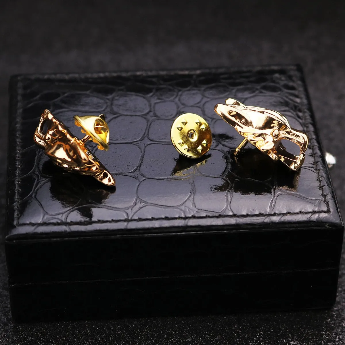 MAN SUIT SHIRT COLLAR TASSEL CHAIN LAPEL PIN BROOCH THE WOLF BADGE RETRO PINS WEDDING DRESS PARTY DANCE NECKWARE ACCESSORIES