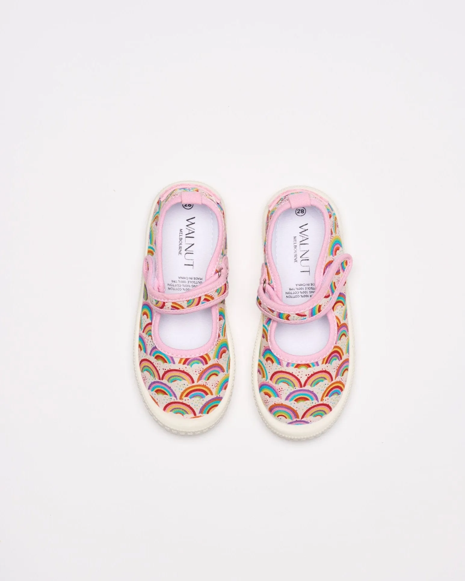 Mary Jane Canvas - Rainbows
