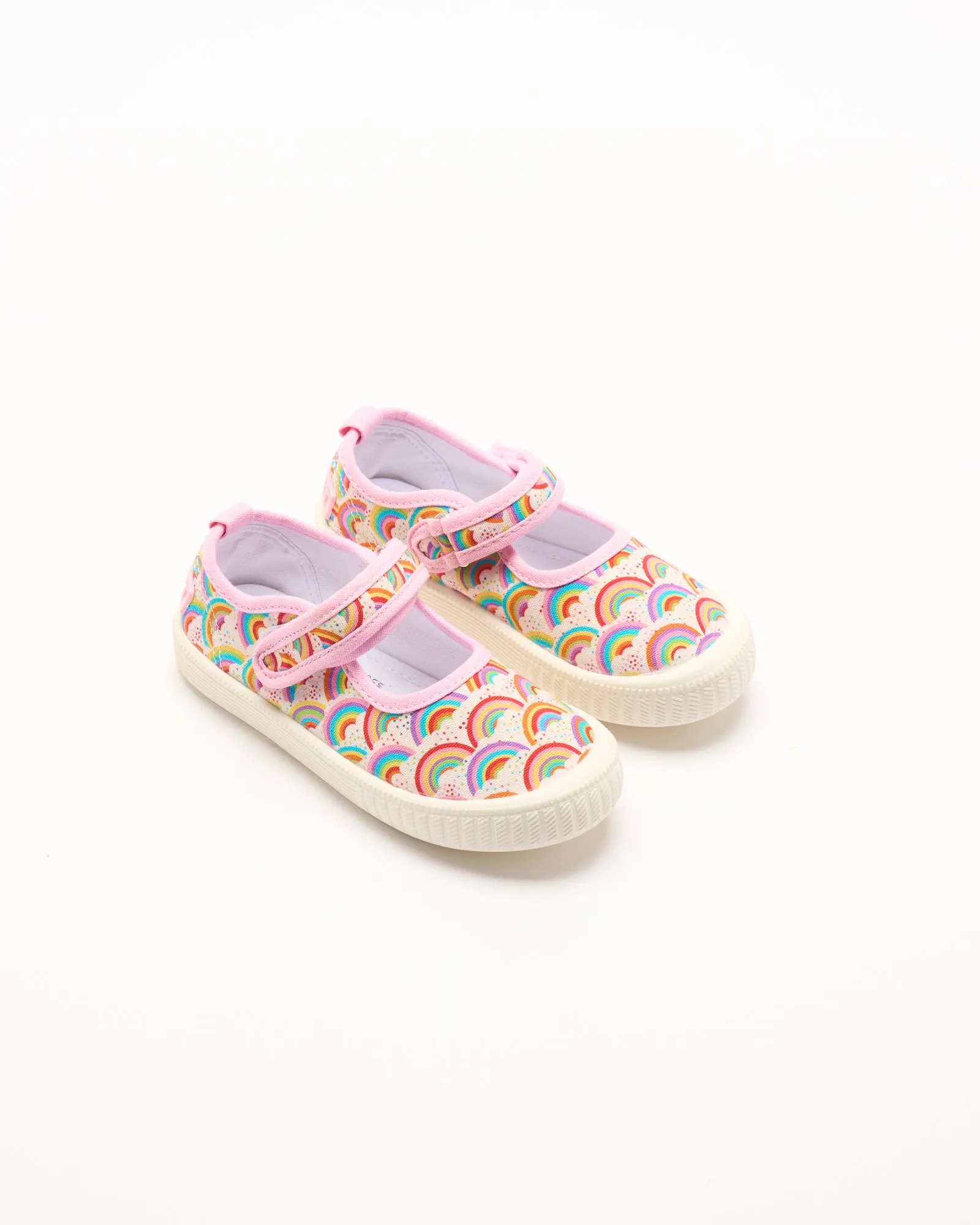 Mary Jane Canvas - Rainbows
