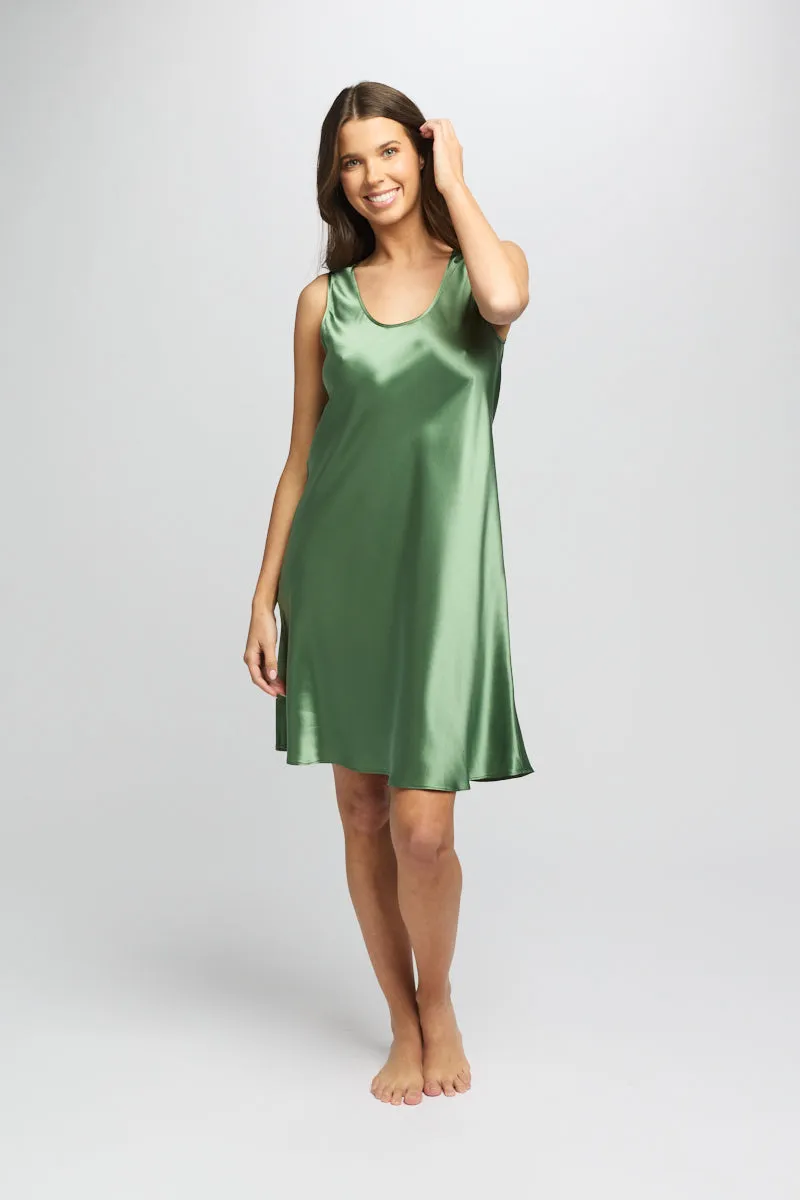 Mono Silk Short Nite - Basil