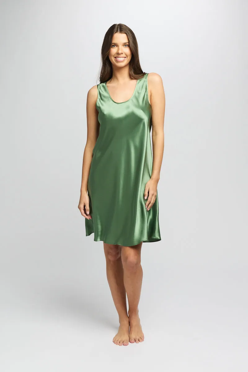 Mono Silk Short Nite - Basil
