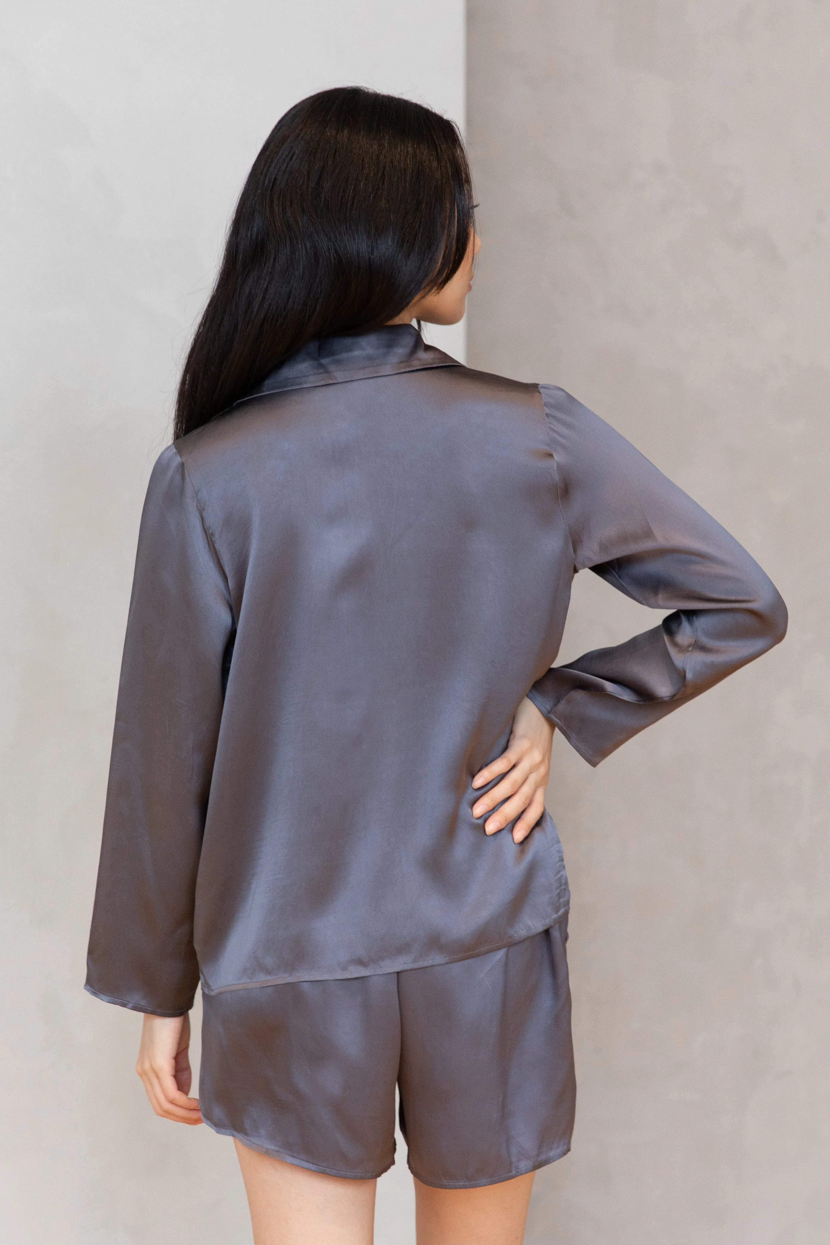 Mulberry Silk Long Sleeve Set