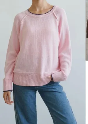 Niki Blush Cotton Jumper
