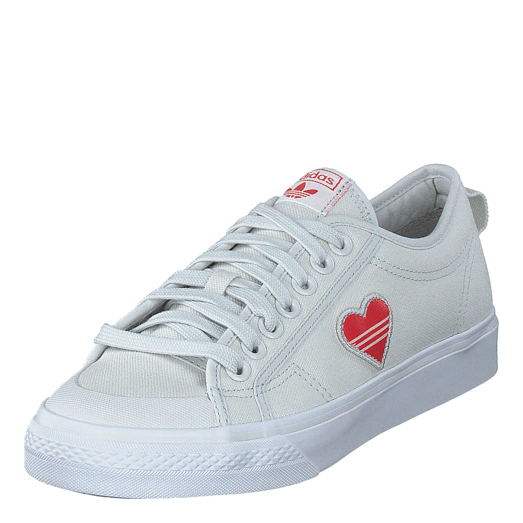 Nizza  Trefoil W Crystal White / Red / Cloud White