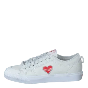 Nizza  Trefoil W Crystal White / Red / Cloud White