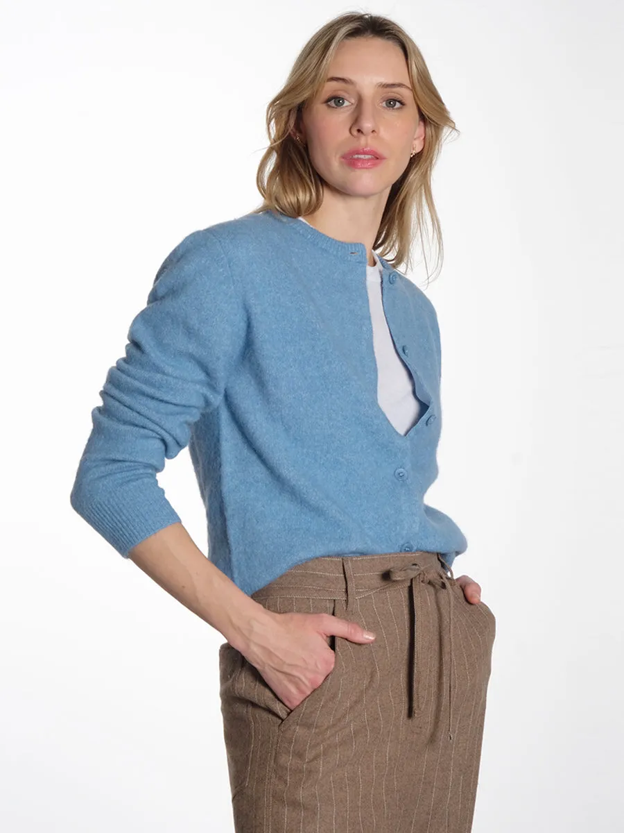 Nor Short Cardigan - Blue Heaven