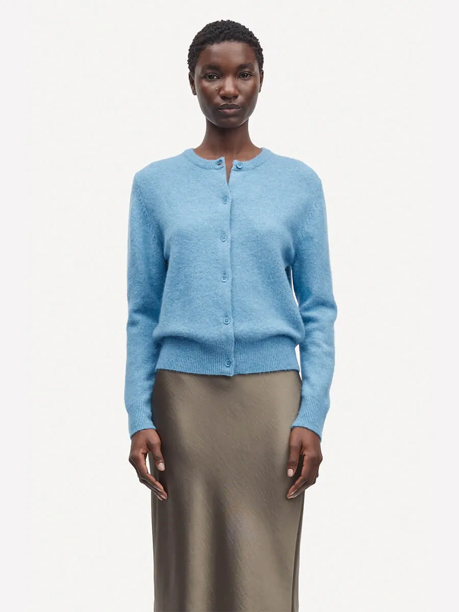 Nor Short Cardigan - Blue Heaven