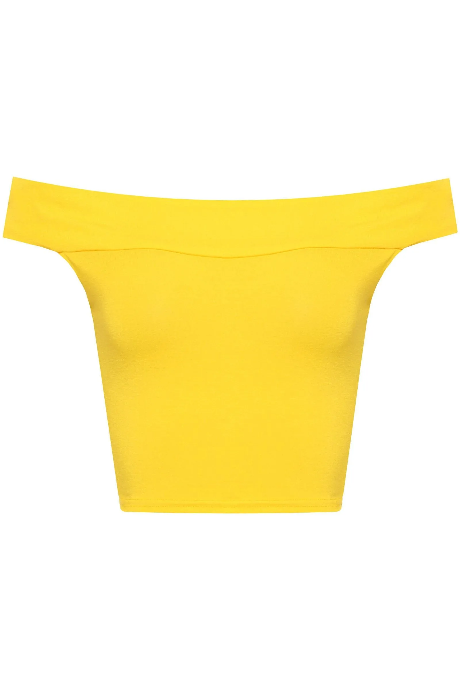 Off Shoulder Crop Top