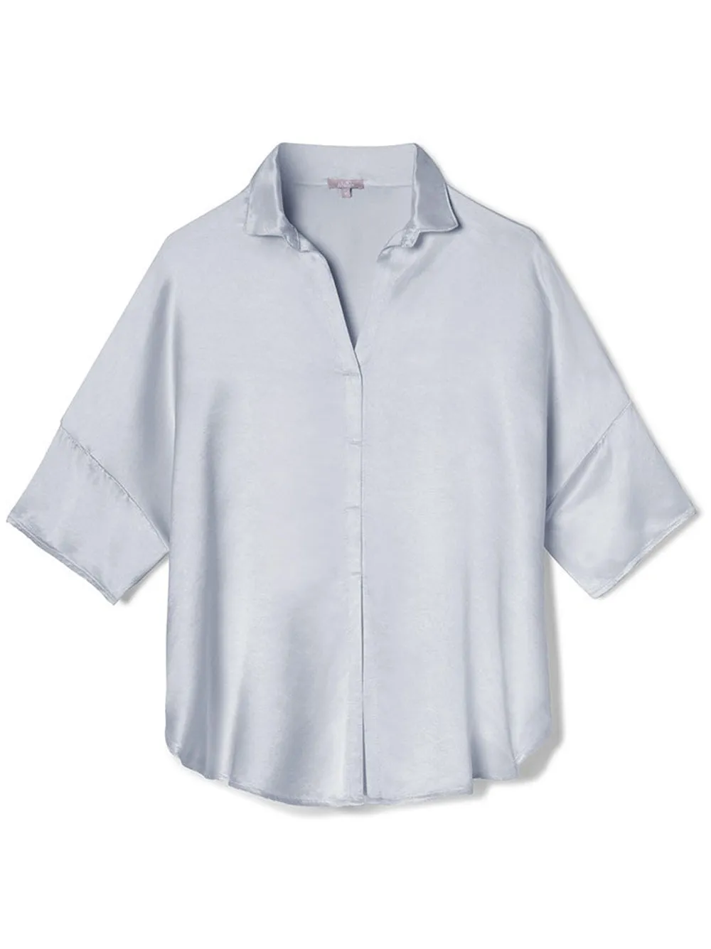 PJ Harlow Fran Satin Top w/ collar (More Colors)
