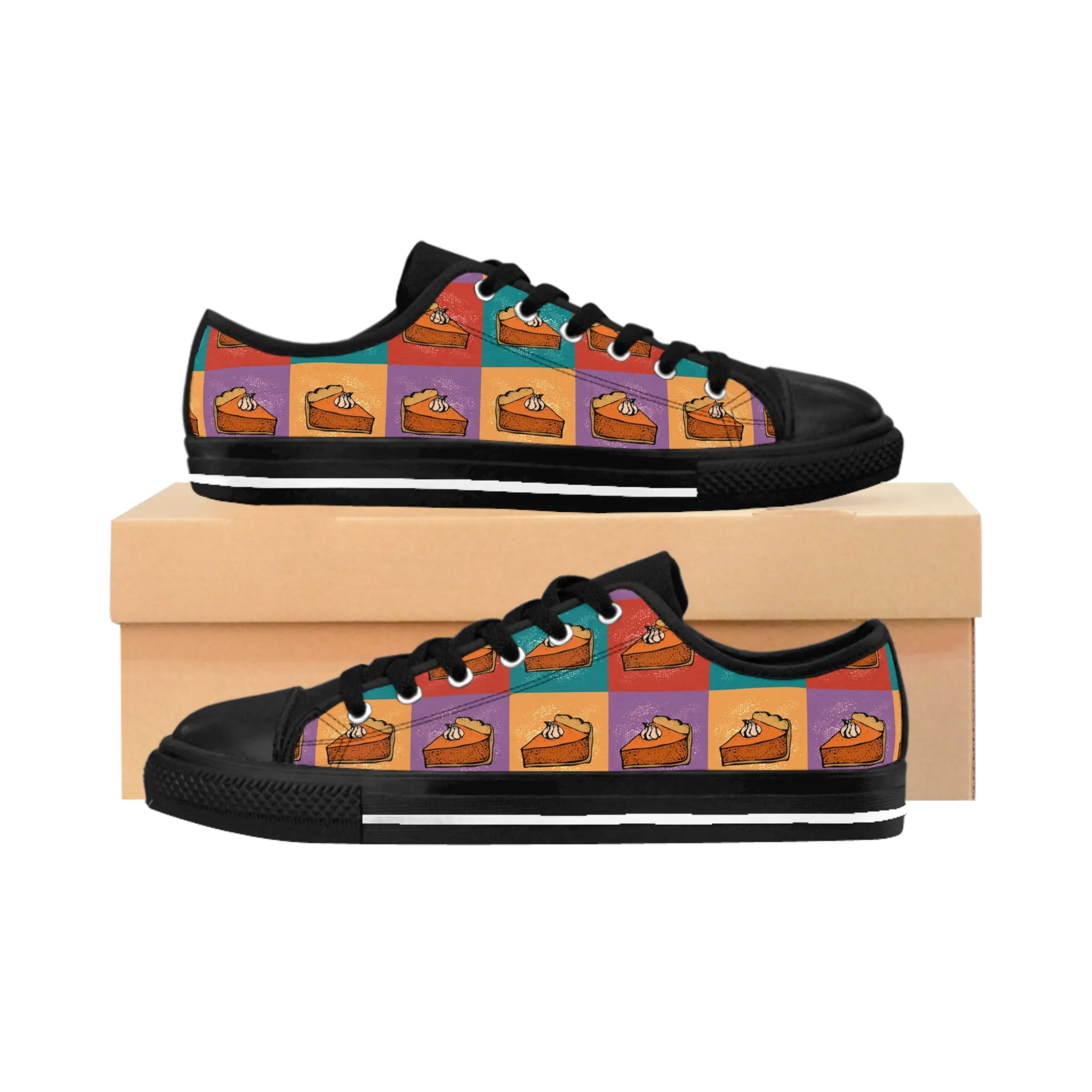 Pumpkin Pie with Cream Women's Sneakers
