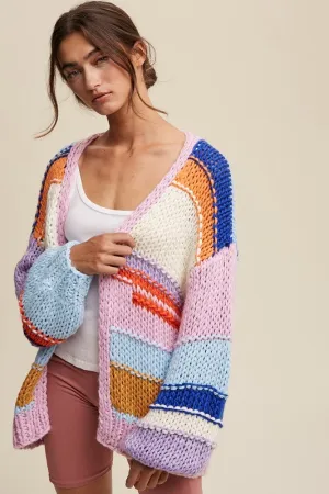 RAINBOW BRIGHT CARDI