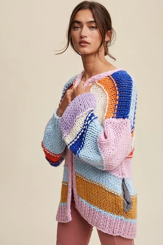 RAINBOW BRIGHT CARDI