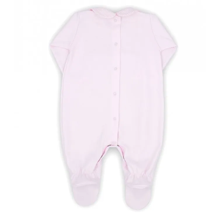 Rapife Soft Pink Bows Sleepsuit