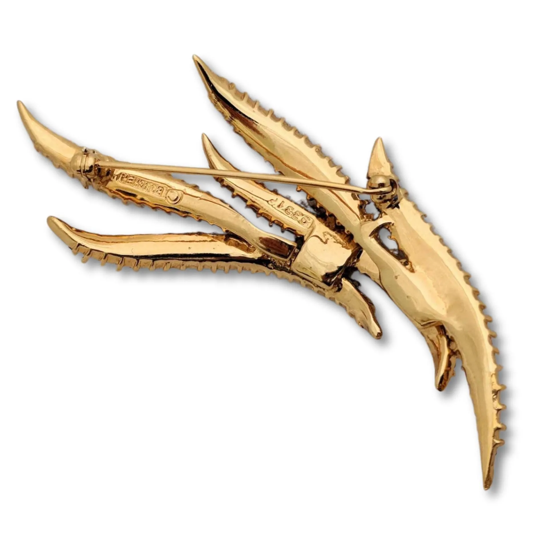 RARE Marcel BOUCHER brooch signed brooch mint condition Marcel Boucher Signed Art Deco Brooch – Model 9331P, Rare brooch Baguette Crystals