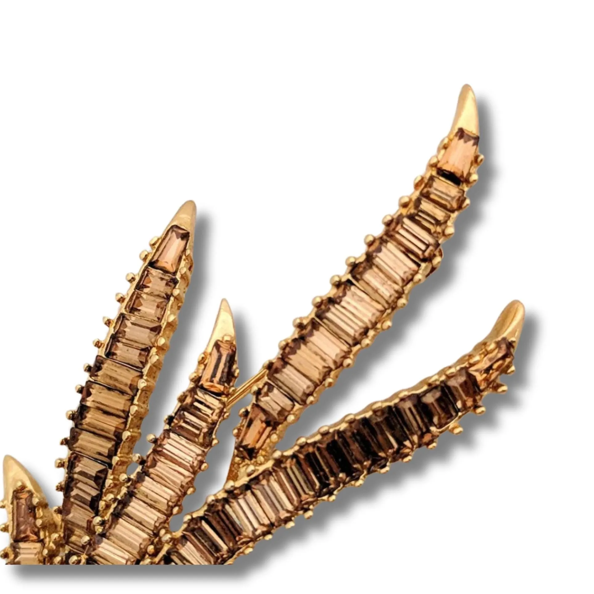 RARE Marcel BOUCHER brooch signed brooch mint condition Marcel Boucher Signed Art Deco Brooch – Model 9331P, Rare brooch Baguette Crystals