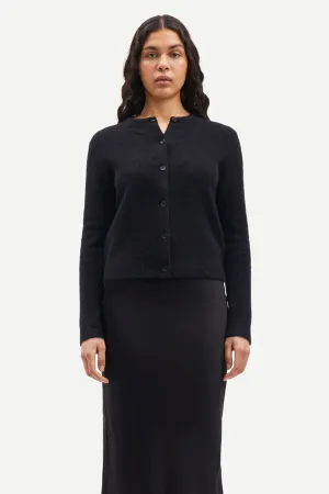 Samsoe Samsoe Nor Short Cardigan - Black