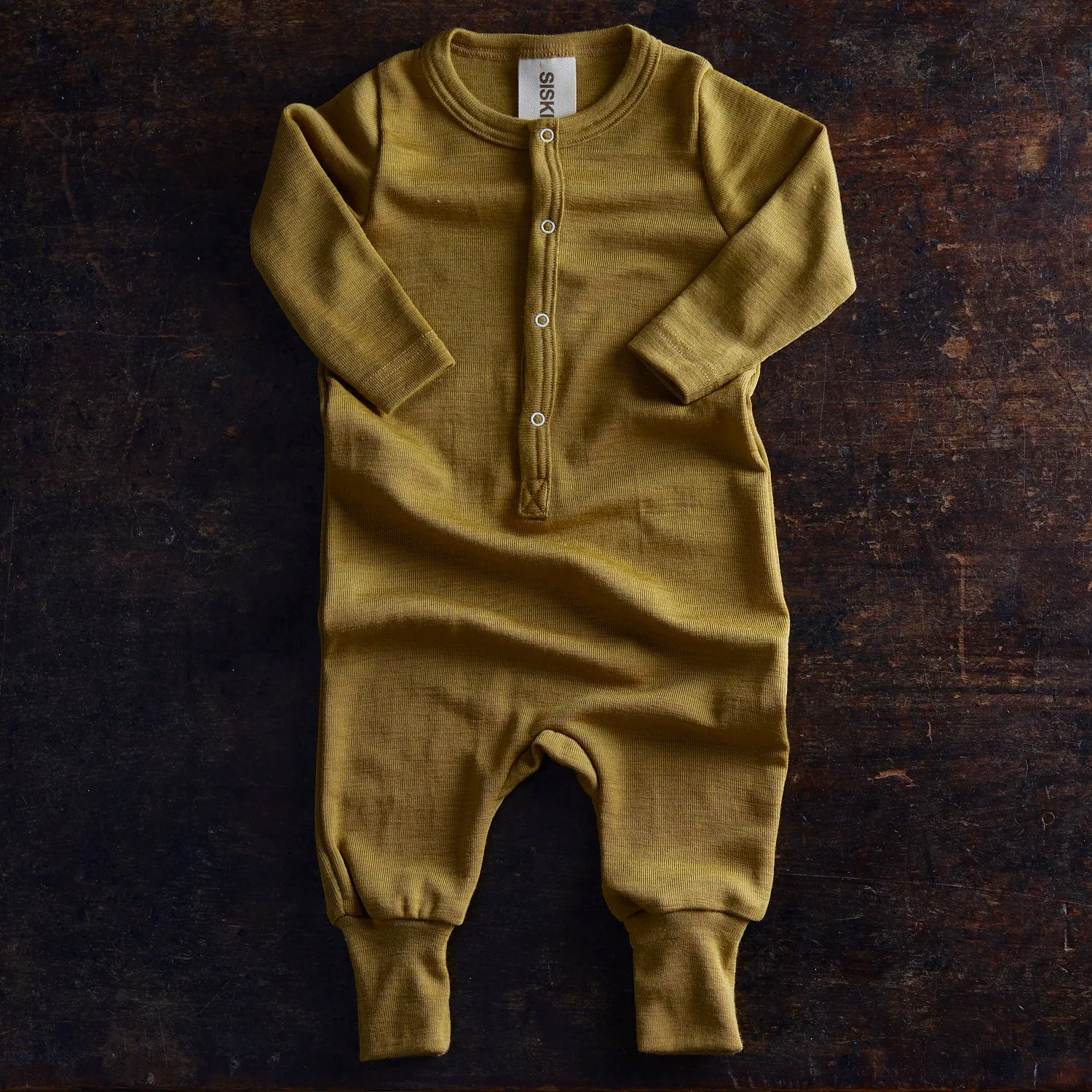 Serin Baby & Kids Pyjamas - Merino Wool & Silk - Pistachio