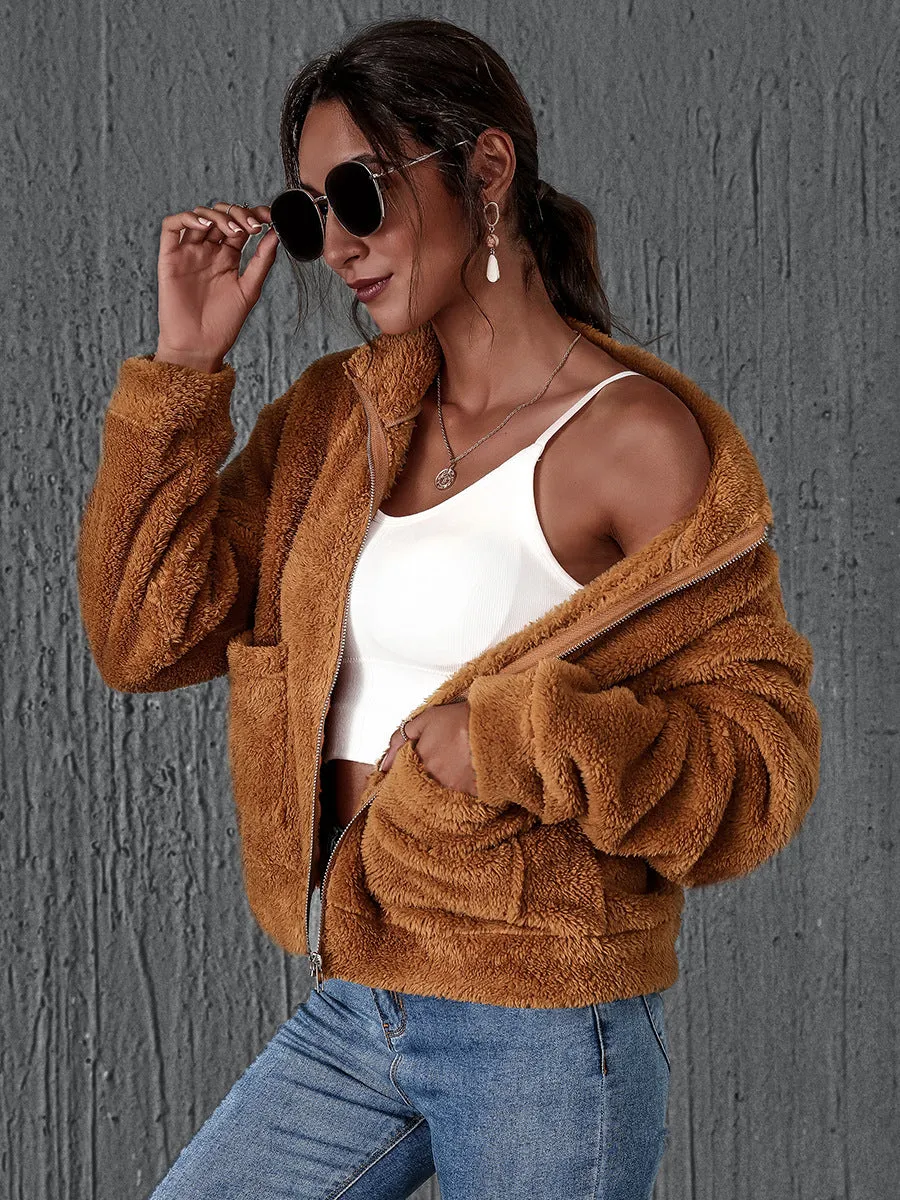 Short Jacket Woolen long-sleeved Coat