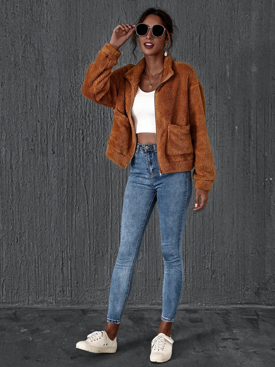 Short Jacket Woolen long-sleeved Coat