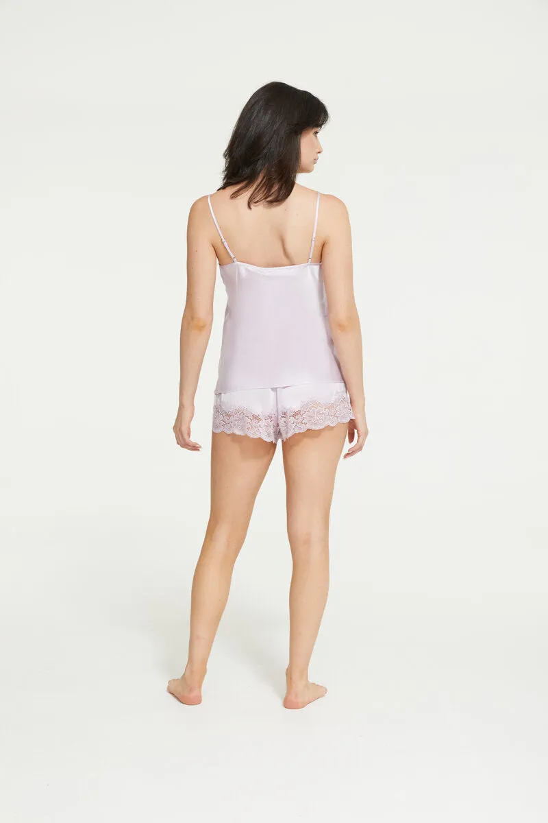 Silk Cami - Soft Lilac
