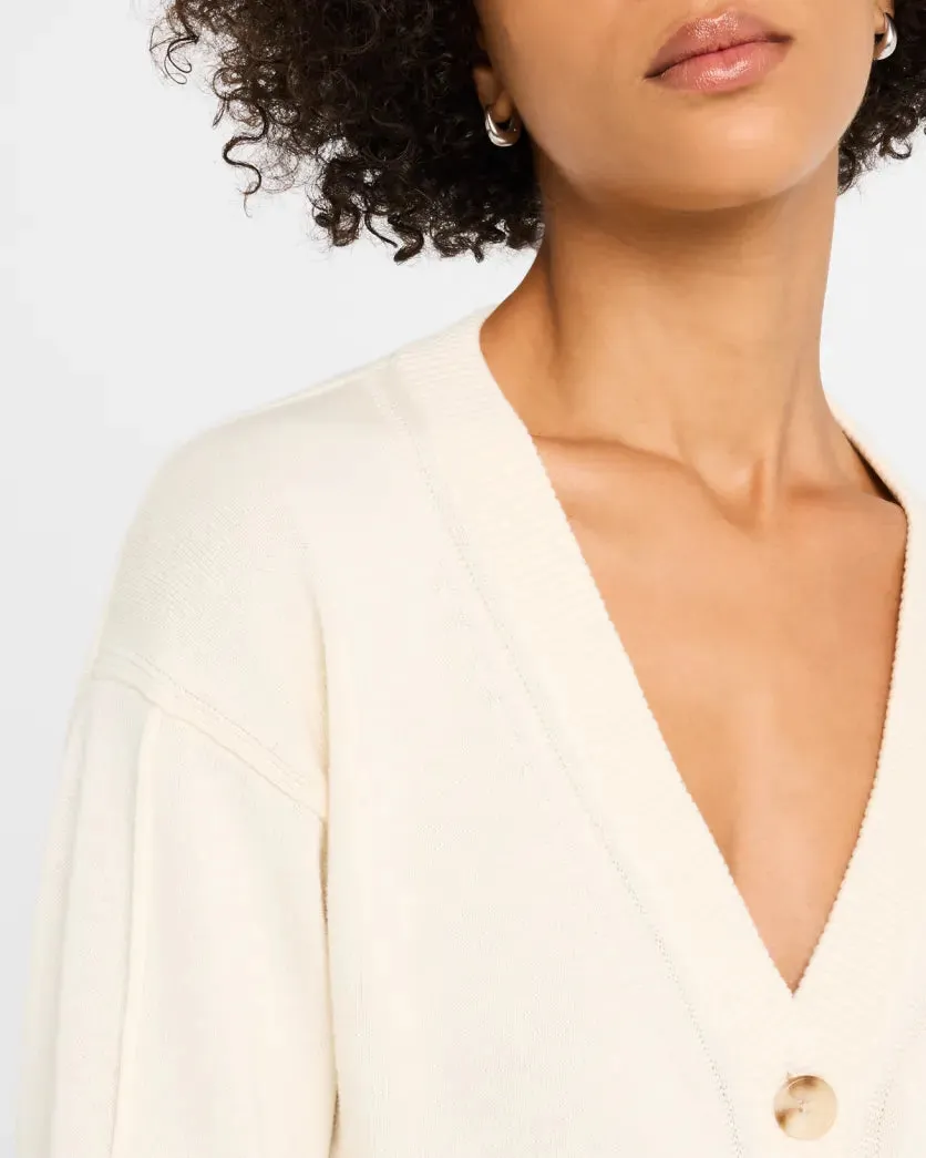 SIMKHAI CASHMERE CROPPED CARDIGAN