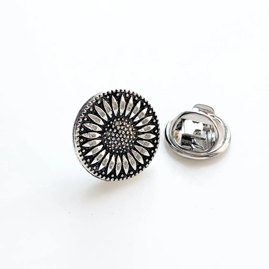 Sunflower Tie Tack / Pin