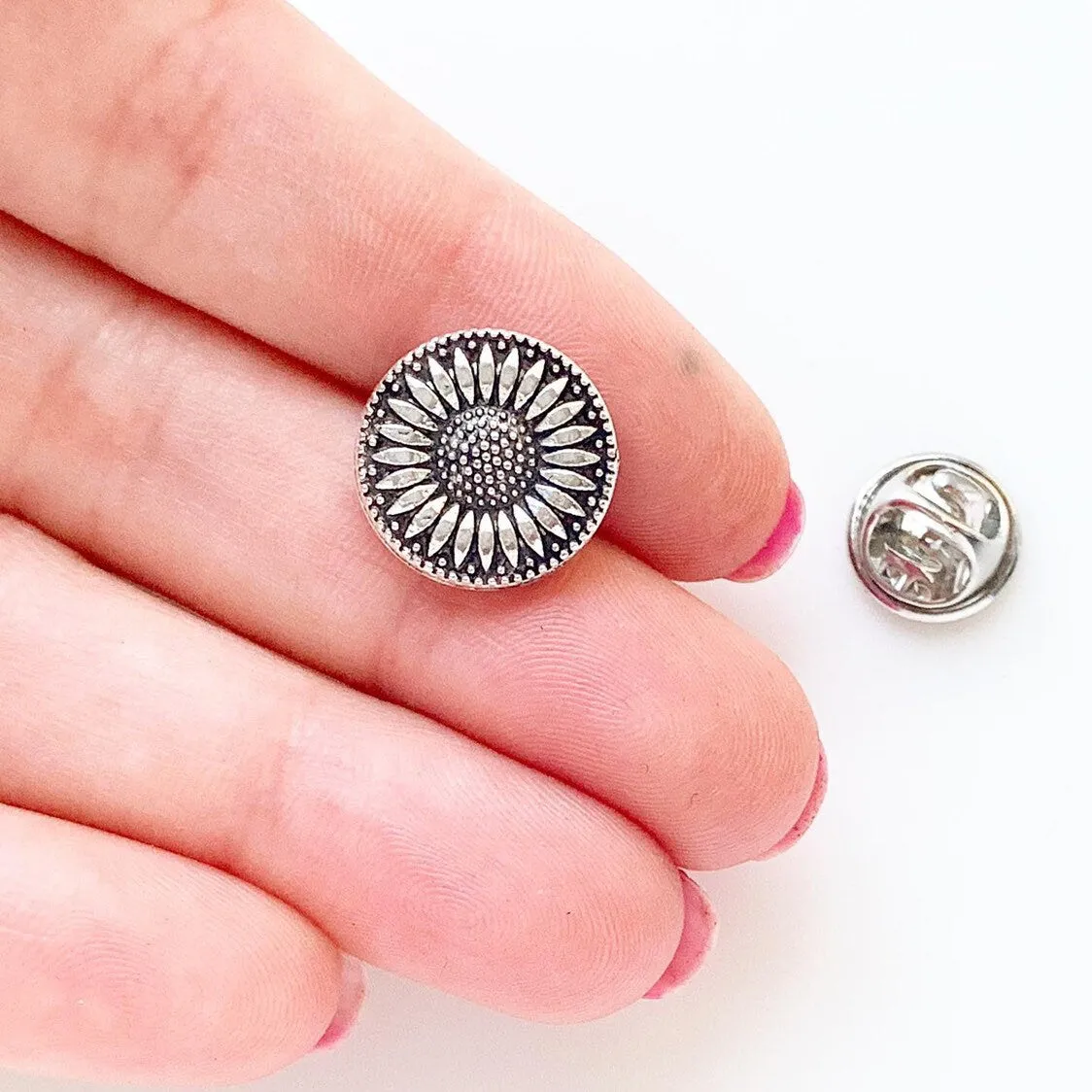 Sunflower Tie Tack / Pin