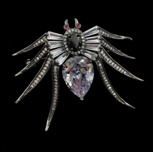 The ART DECO Spider Brooch