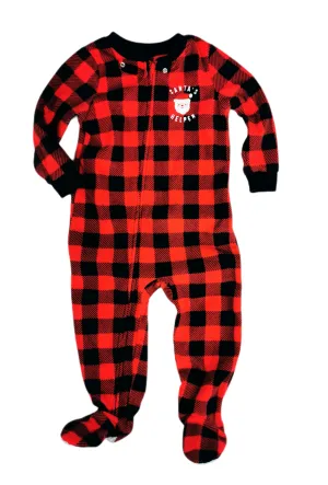 UNISEX SIZE 2 YEARS - CARTER'S, Sleep & Play Fleece One-piece EUC B33