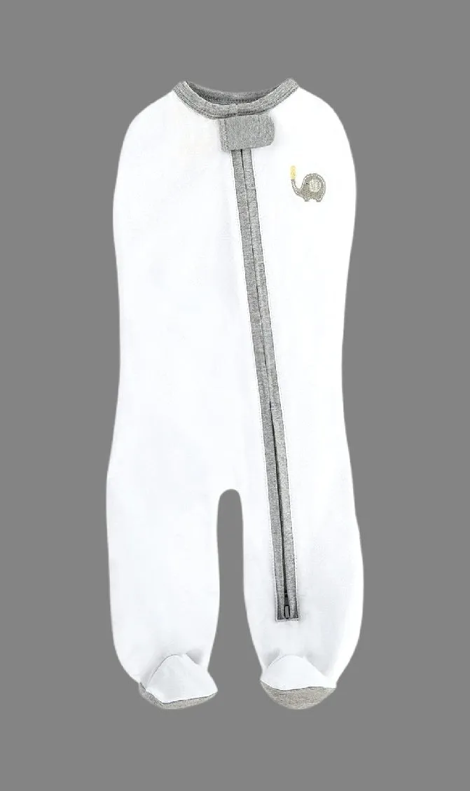 UNISEX SIZE 3/6 MONTHS - PEANUT Leggies Swaddle EUC B3