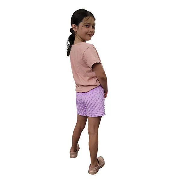 YOUTH PJ SHORTS WHISPER BUBBLE LAVENDER